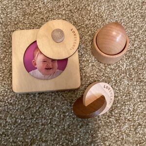 Lovevery infant wood toy bundle